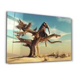 Wallity CAM-5020 Pintura Decorativa de Vidrio Templado 46 x 72 cm
